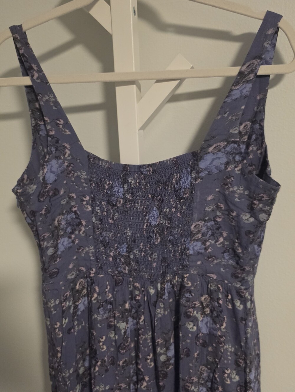 PAIGE Michelada Floral Print Tiered Midi Dress Sz Small Romance Cottagecore - Picture 7 of 14